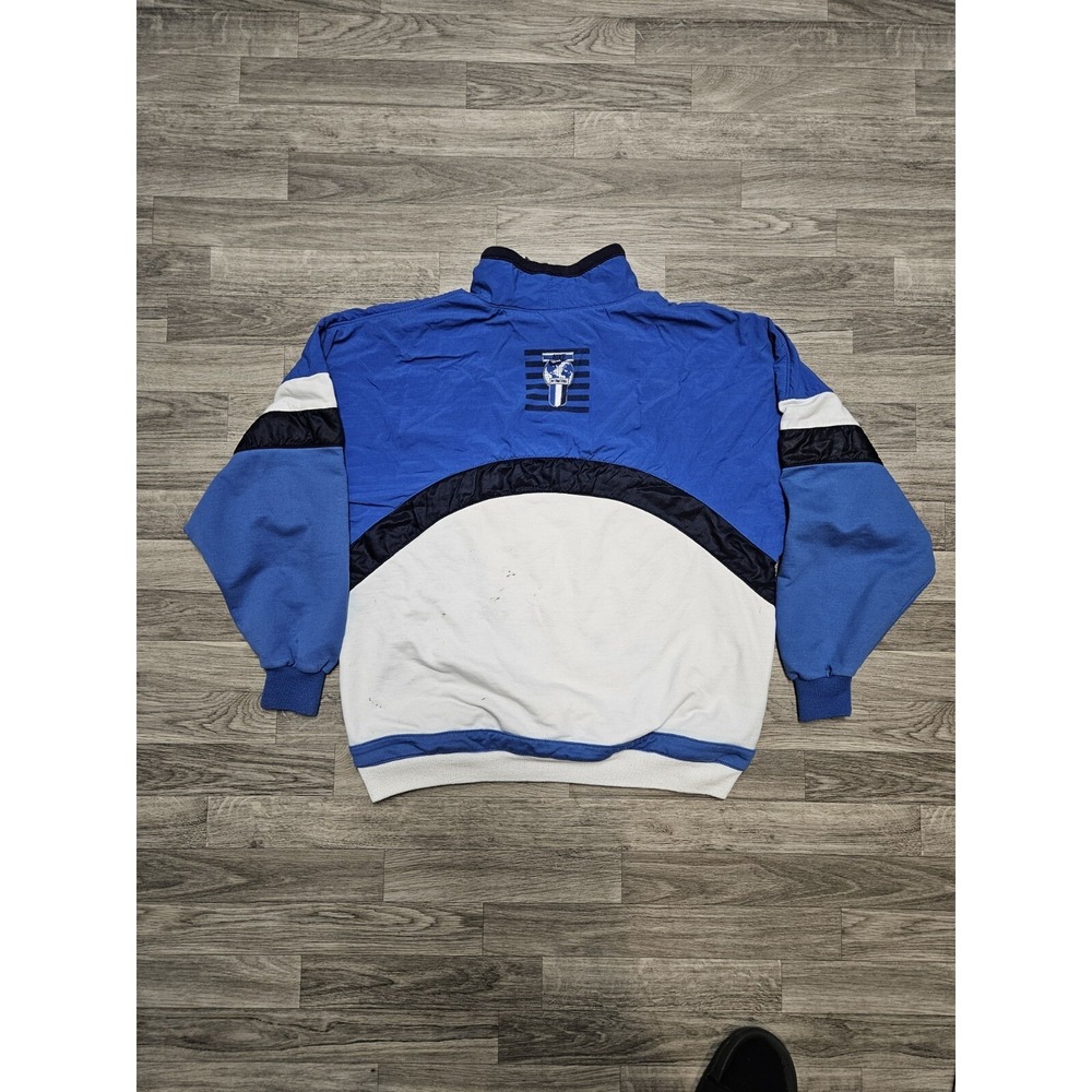 Vintage 90's 80's Nike International Sweatshirt Blue Pullover Crewneck L USA - Picture 5 of 11
